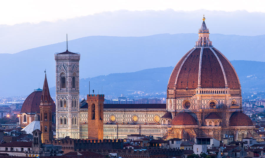 Basilica di Santa Maria del Fiore - Florence Italy Photograph by Carl Amoth
