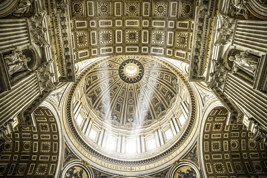 St. Peter's Photograph - Basilica by F Icarus