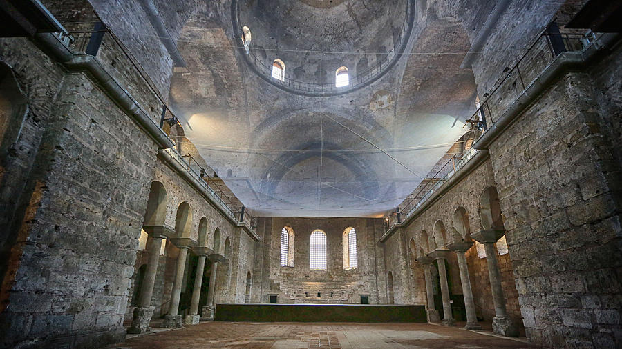Byzantine Photograph - Basilica of Holy Peace by Stephen Stookey