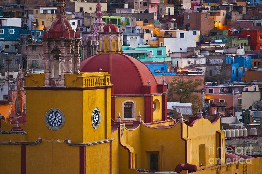 Basilica of Our Lady of Guanajuato Mexico Photograph by Craig Lovell