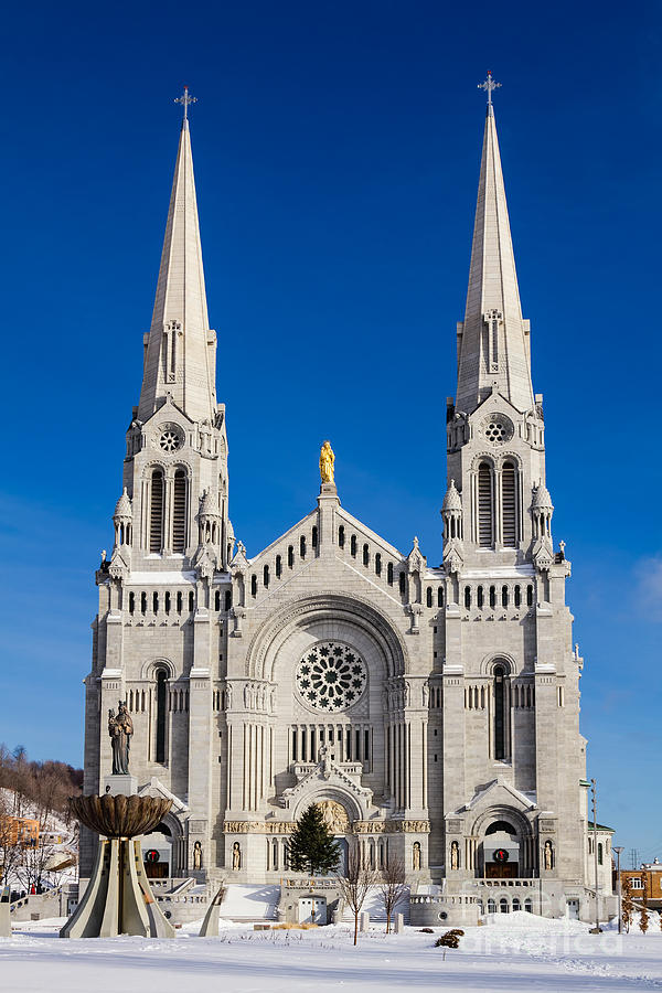 Basilica of Sainte Anne de Beaupre Quebec Canada Photograph by Dawna Moore Photography