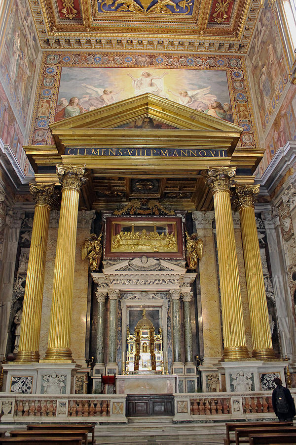 Basilica of St John Lateran  Photograph by Tony Murtagh