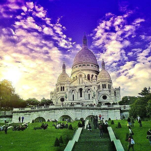 Paris Photograph - Basilica Of The Sacred Heart In Paris by Ann Jungblut