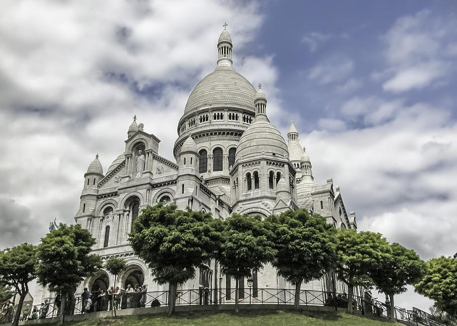 Basilica of the Sacred Heart Paris France Photograph by Alan Toepfer