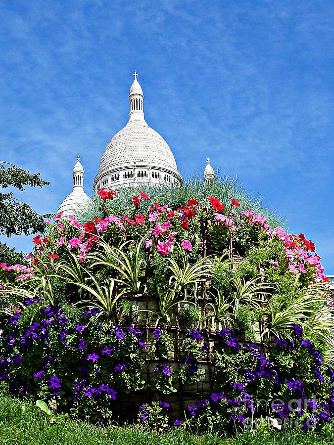 Basilique du Sacre Coeur de Montmartre Photograph by Amalia Suruceanu