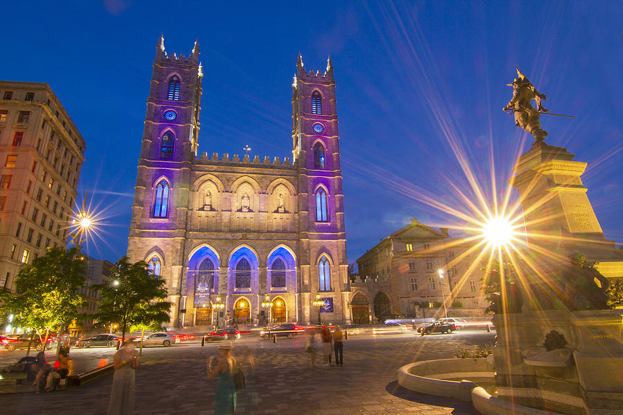 Basilique Notre-Dame de Montreal Photograph by Mircea Costina Photography