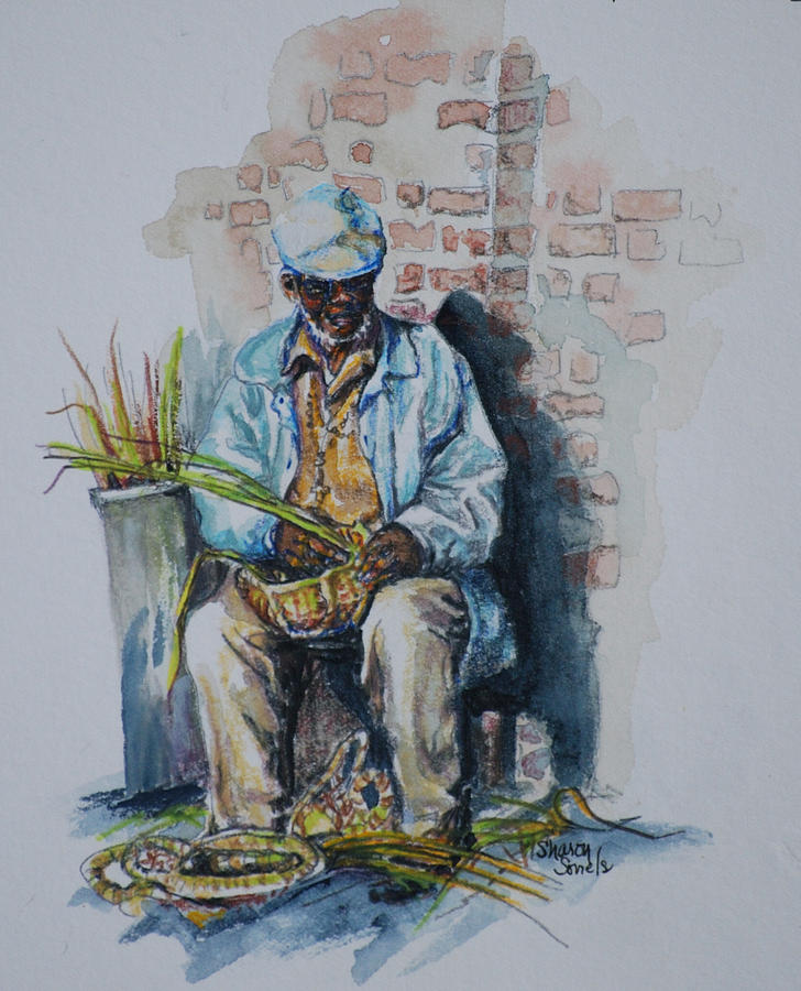 Basket Weaver by Sharon Sorrels Basket Weaver by Sharon Sorrels