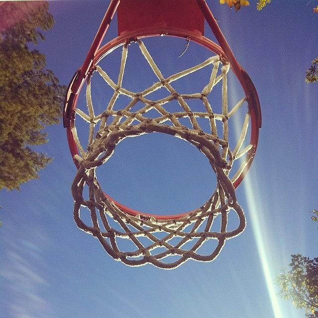 Basketball Hoop Photograph by Zak Shelby-Szyszko