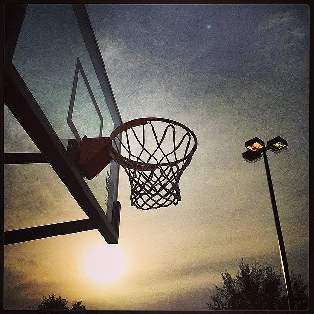 Basketball Photograph - #basketball @hoopfilms #bball #court by Kross Media