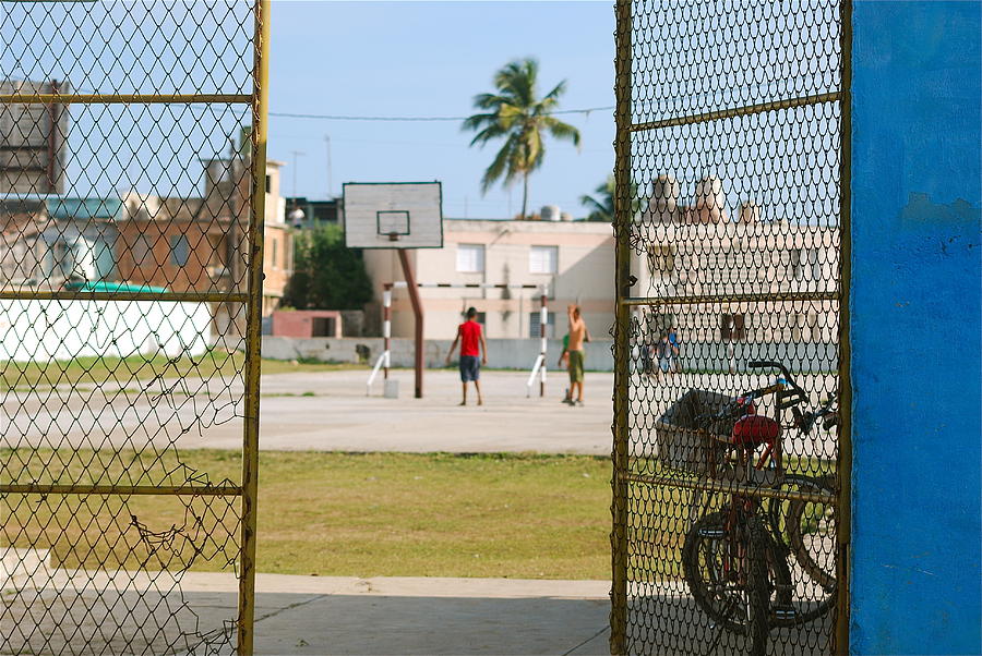 Basketball in Cardenas Photograph by Louise Morgan