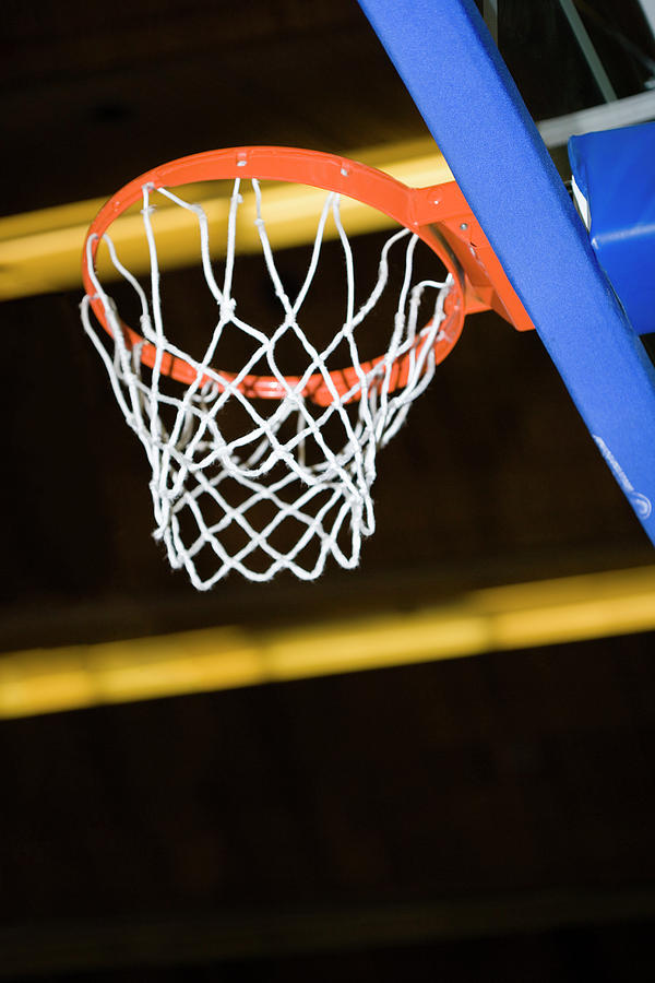Basketball Net Photograph by Science Photo Library