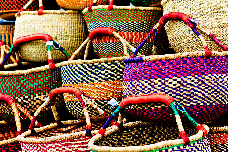 Baskets Photograph by Ben Graham