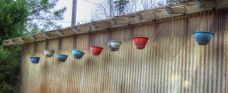 Pots Suspended In Time and Space Photograph by Lanita Williams