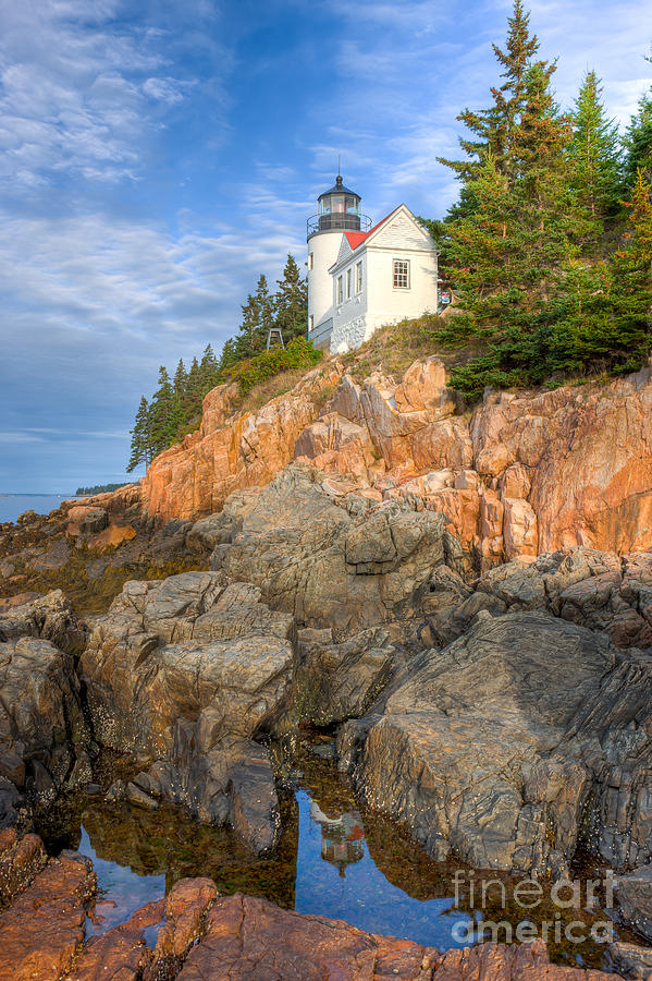Bass Harbor Head Light III Photograph by Clarence Holmes