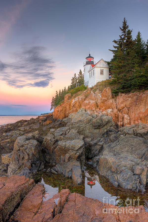 Bass Harbor Head Light V Photograph by Clarence Holmes
