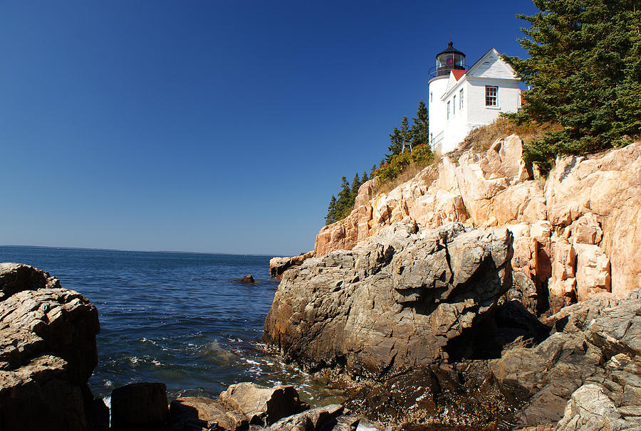 Bass Harbor Head Lighthouse 2 Photograph by Kristen Mohr - Pixels