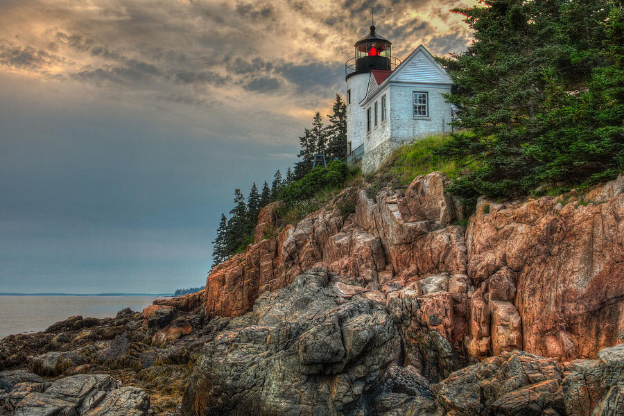 Bass Harbor Head Lighthouse Photograph by Brigitte Reed - Fine Art America