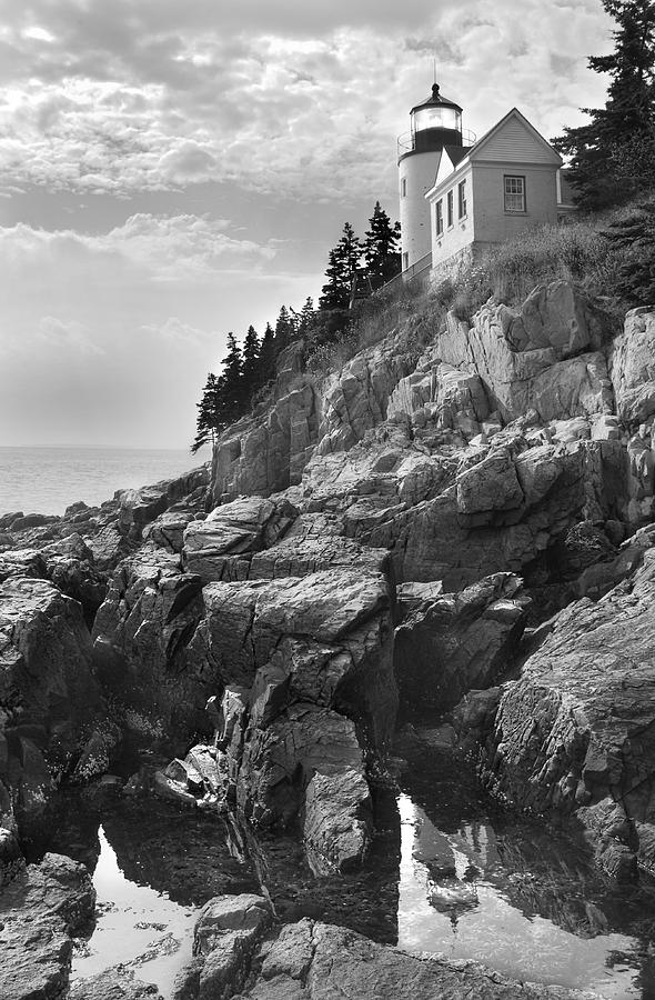 Bass Harbor Light Photograph by Mike McGlothlen