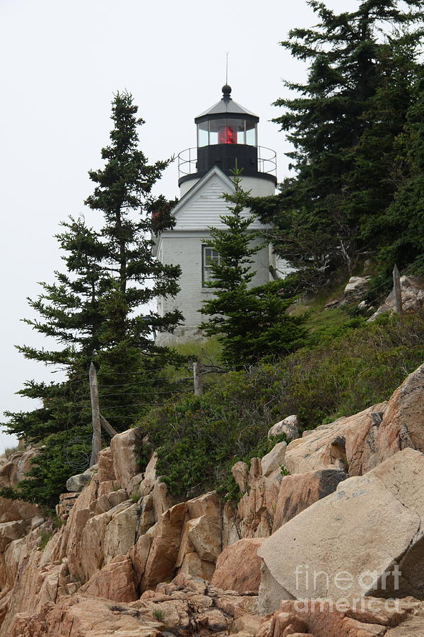 Nature Photograph - Bass Harbor Lighthouse by Christiane Schulze Art And Photography