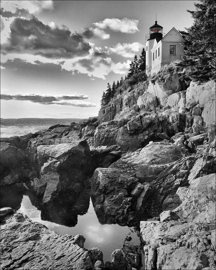 Bass Harbor Lighthouse - Mount Desert Island - Maine Photograph by Paul Schreiber