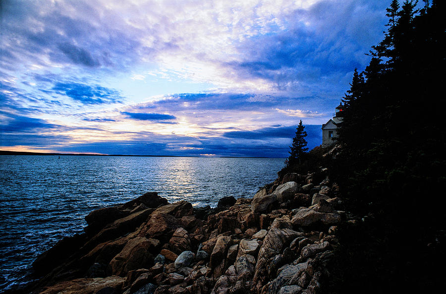 Acadia National Park Photograph - Bass Harbor Sunset by Jeremy Herman