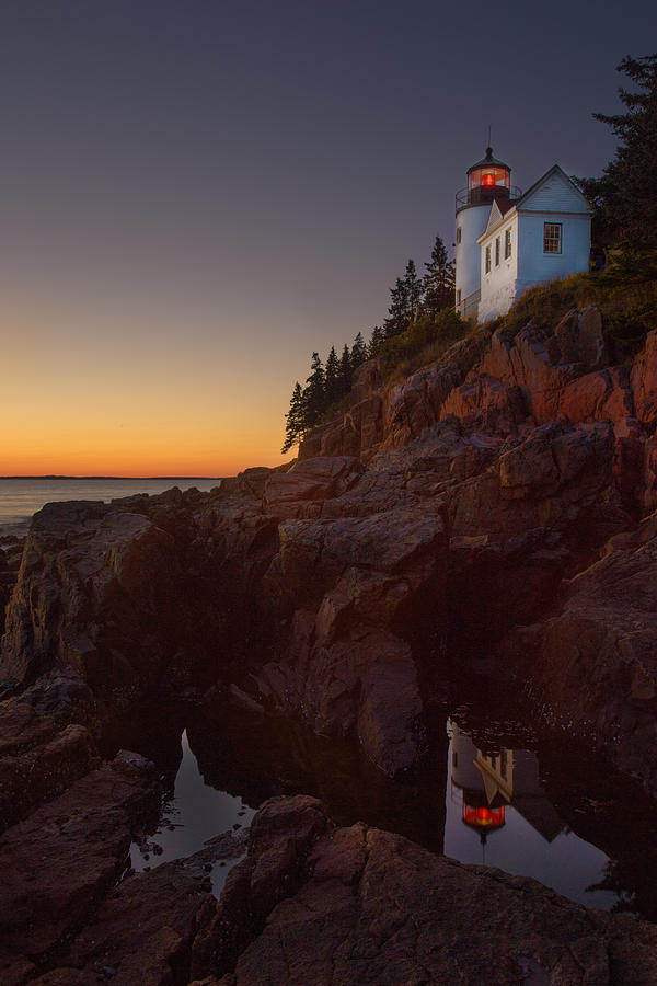 Bass Head Harbor Lighthouse Photograph by Jonathan Steele - Fine Art ...