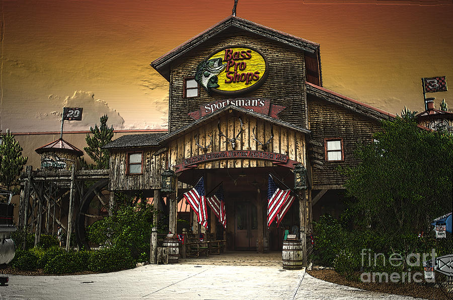 Bass Pro Shop Photograph by Donna Brown