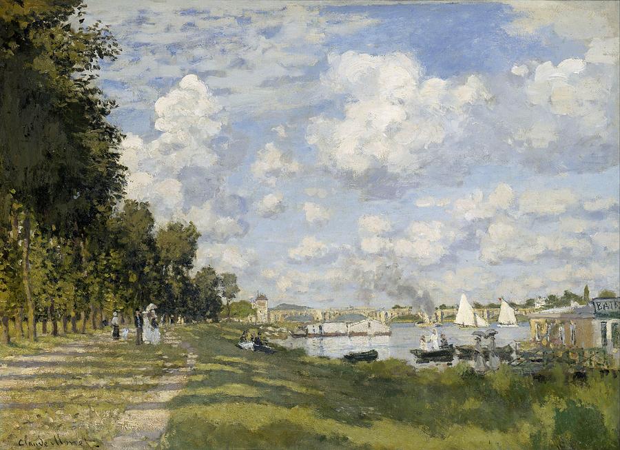 Claude Monet Painting - Bassin dArgenteuil by Claude Monet