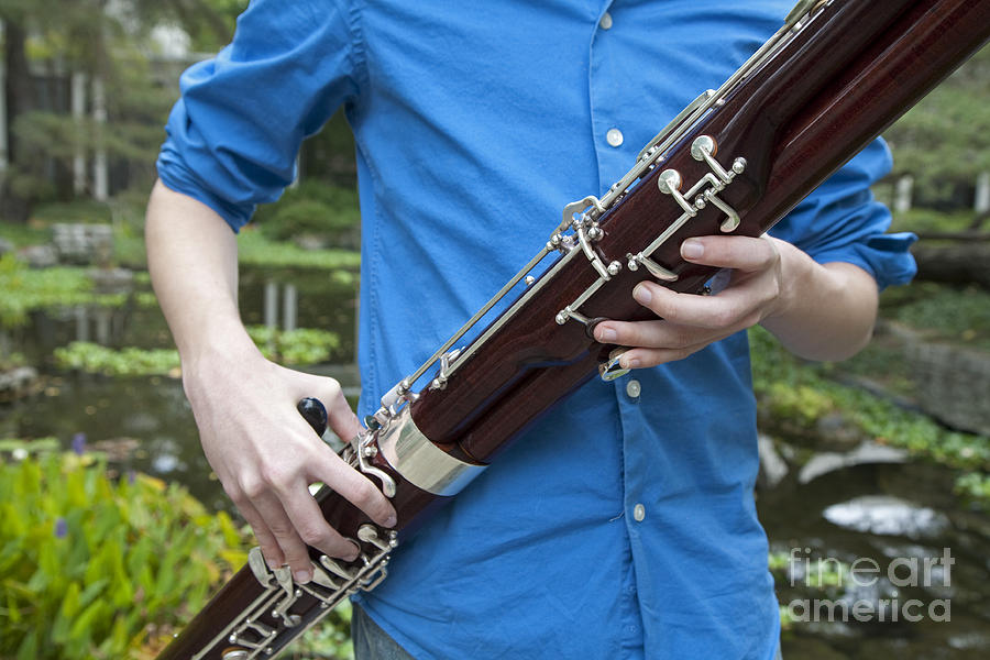 Bassoon Player Photograph by Jim West