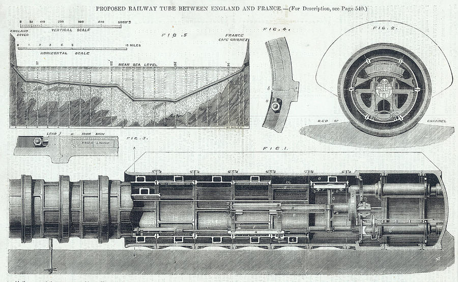 Bateman And Revys 'railway Tube' Drawing by Mary Evans Picture Library ...