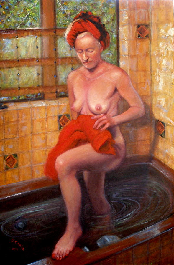 Bath 3 Painting by Donelli  DiMaria