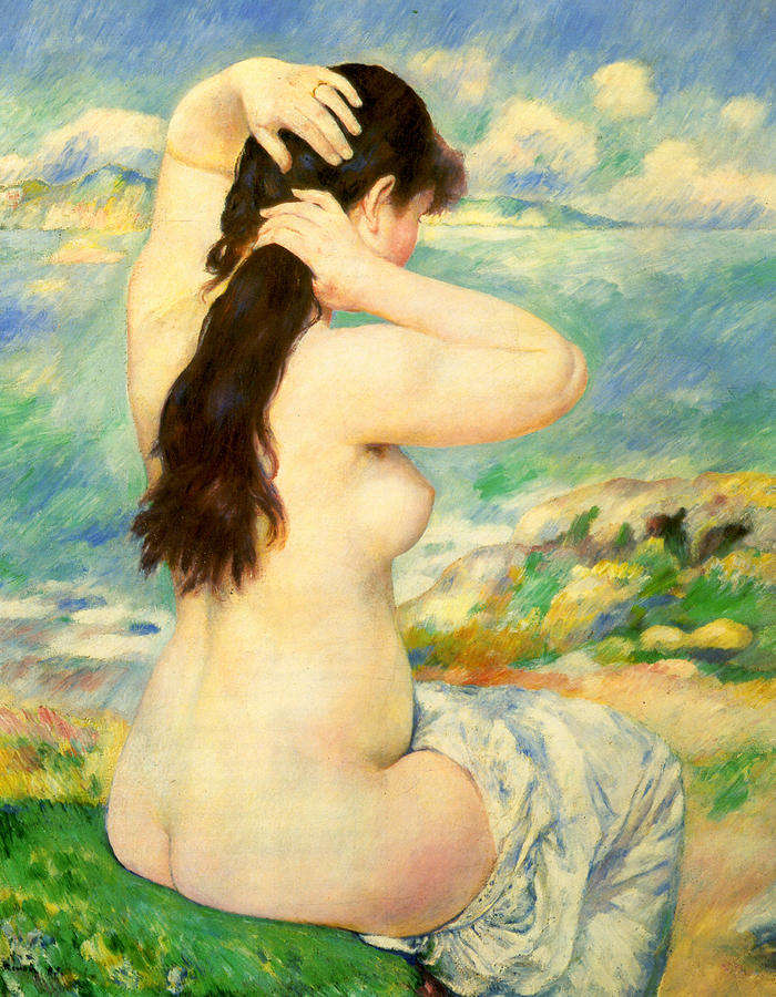 Bather III Digital Art by Pierre-Auguste Renoir