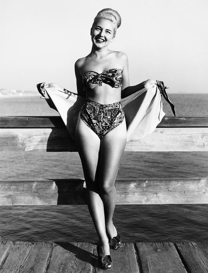 Bathing Suit, 1949 Photograph by Granger