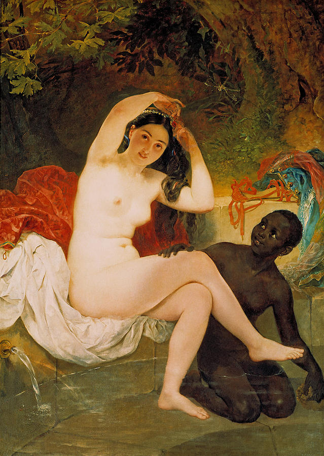 Nude Painting - Bathsheba by Karl Bryullov