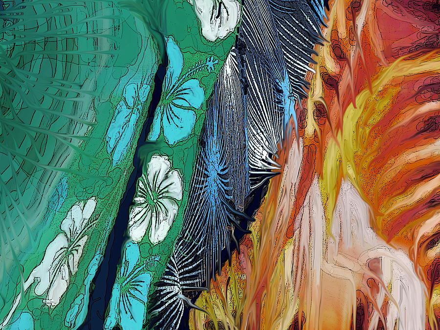 Batiki Digital Art by Ian  MacDonald