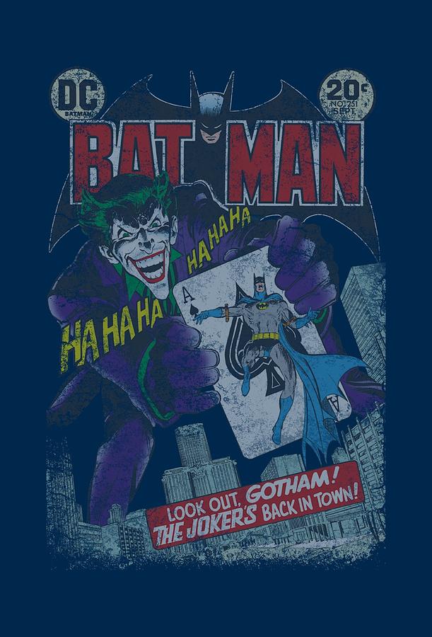 Batman Movie Digital Art - Batman - #251 Distressed by Brand A