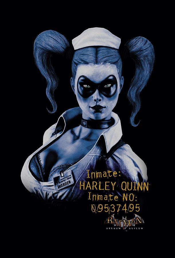 Batman Movie Digital Art - Batman Aa - Arkham Harley Quinn by Brand A