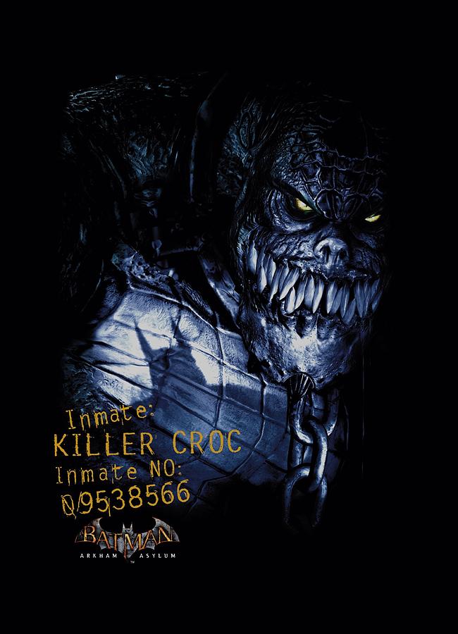 Batman Aa - Arkham Killer Croc Digital Art by Brand A - Pixels