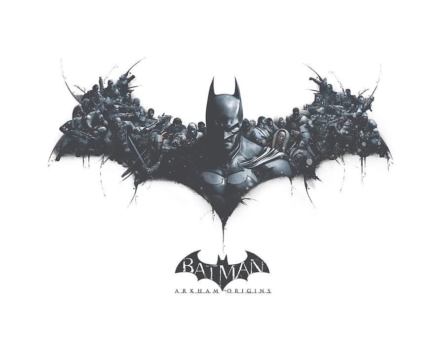 Batman Movie Digital Art - Batman Arkham Origins - Bat Of Enemies by Brand A