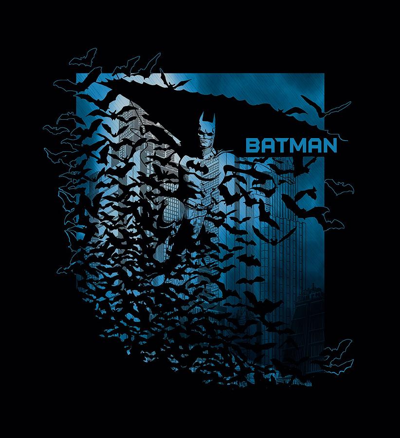Batman Movie Digital Art - Batman - Bat Among Bats by Brand A