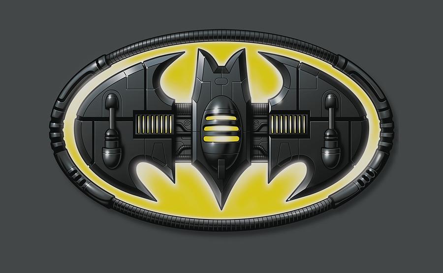 Batman Movie Digital Art - Batman - Bat Mech Logo by Brand A