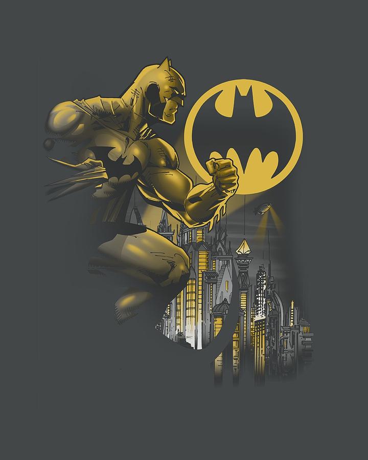 Batman Digital Art - Batman - Bat Signal by Brand A
