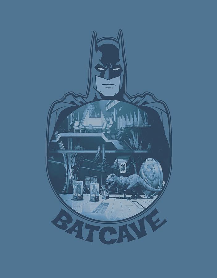 Batman Movie Digital Art - Batman - Batcave by Brand A