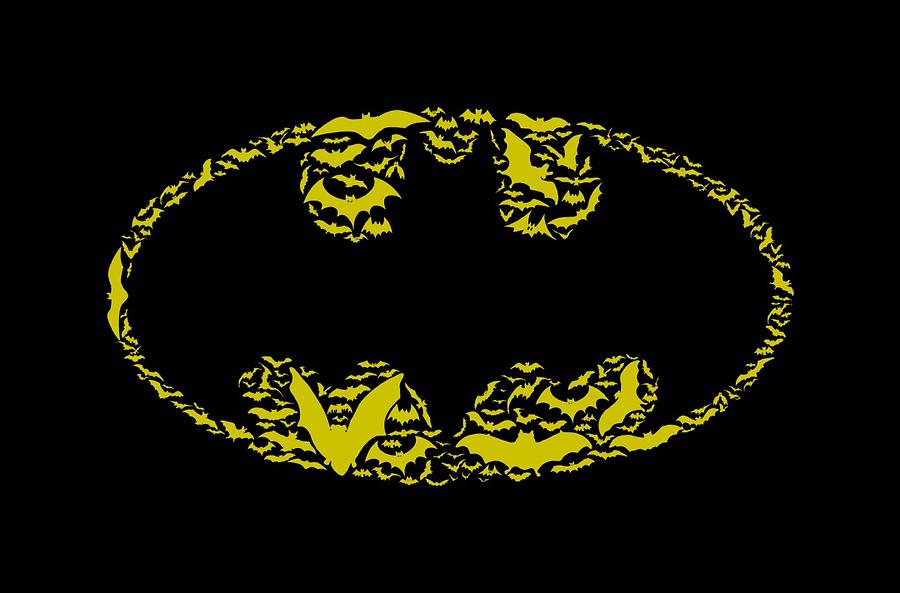 Batman Movie Digital Art - Batman - Bats On Bats by Brand A