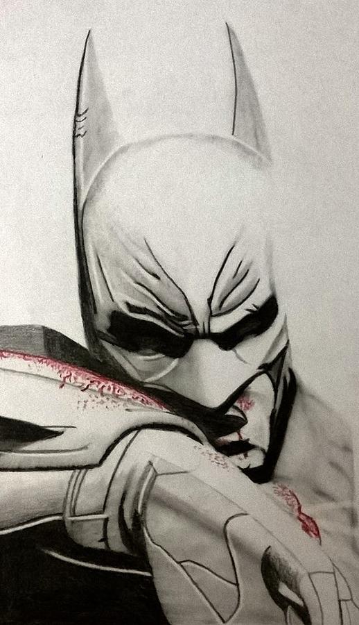 Batman Drawing by Bintu Yashwanth - Pixels