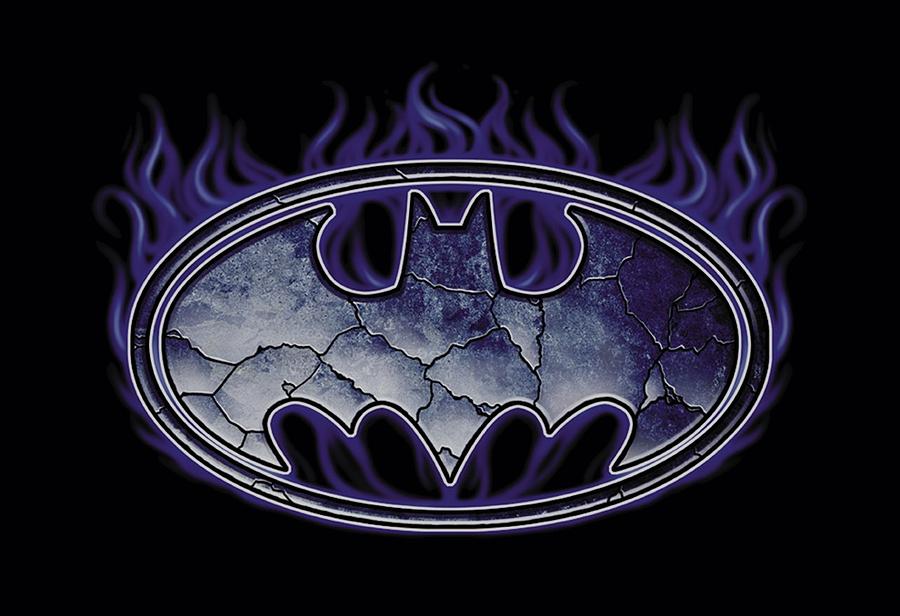 Batman Movie Digital Art - Batman - Cracked Shield by Brand A