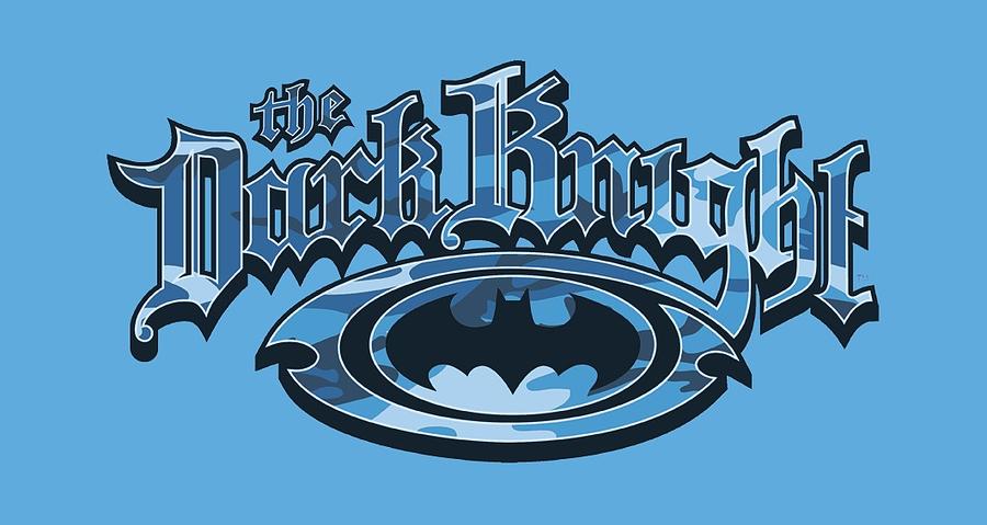 Batman Movie Digital Art - Batman - Dark Knight Blue Camo by Brand A