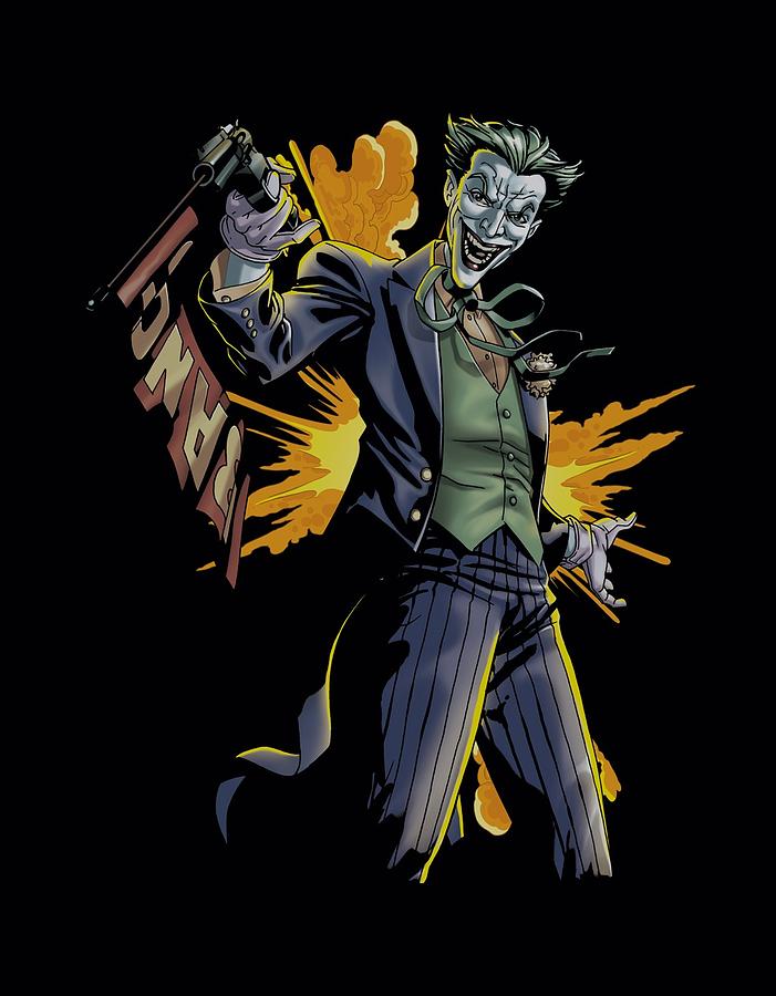 Batman Movie Digital Art - Batman - Joker Bang by Brand A