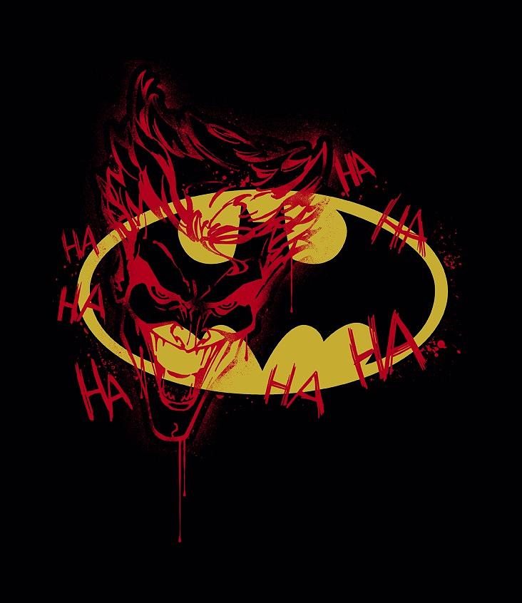 Batman - Joker Graffiti Digital Art by Brand A - Pixels