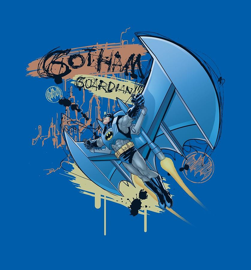 Batman - Knight Flight Digital Art by Brand A - Pixels